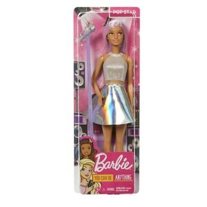 Barbie You Can Be Anything Doll-Pop Star Singer Pink‎ Doll NEW